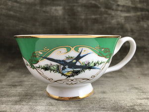 Green Havisham Choke Insult Cup and Saucer