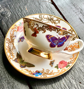 Flight of the Butterflies: Fuck off cup and saucer