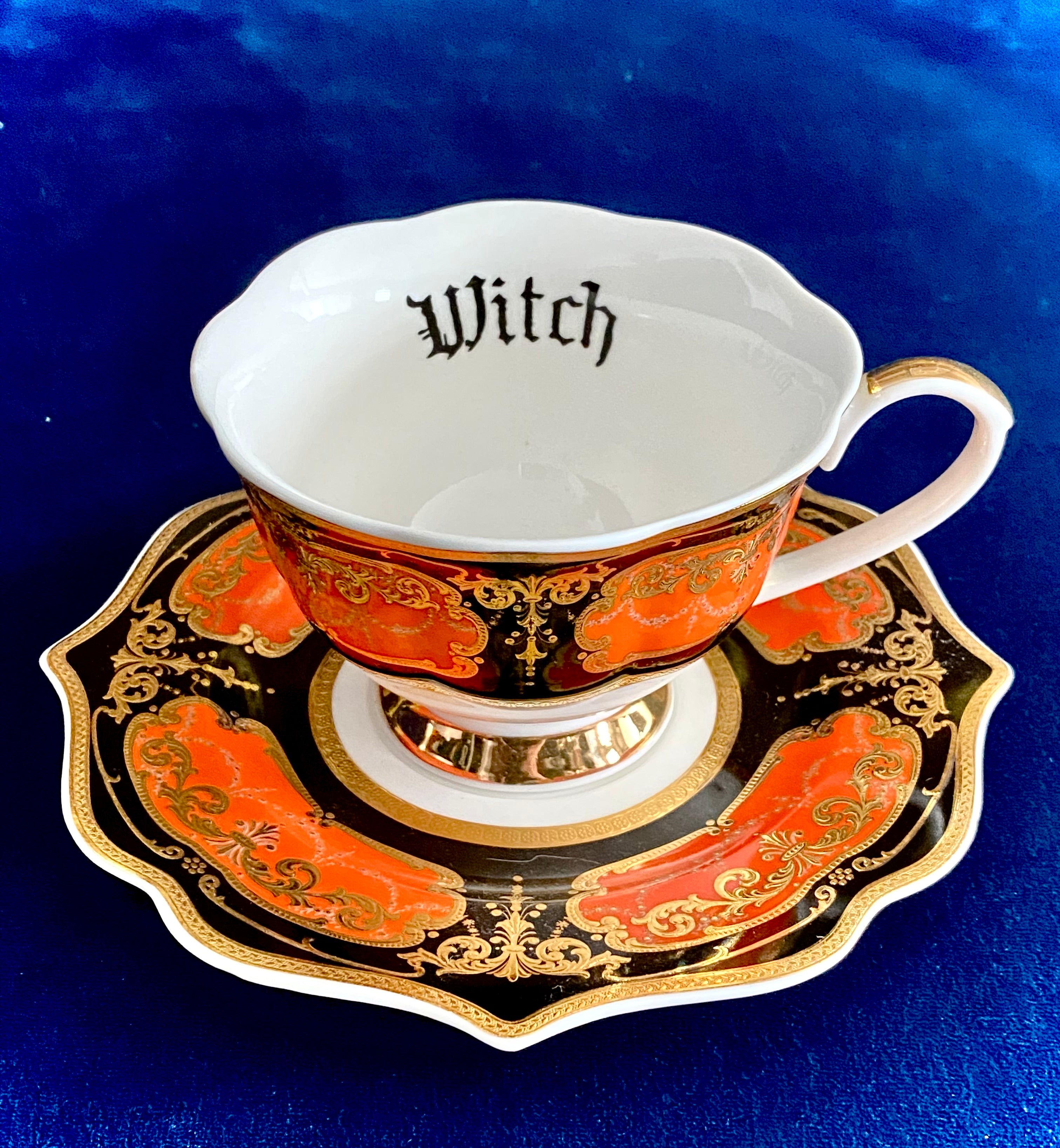 Halloween cheapest witch teacups set of 2