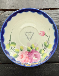 Imperfect vintage haunted cup and saucer