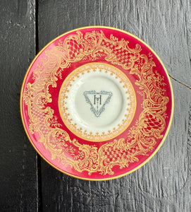 Vintage Suffering Demitasse cup and saucer