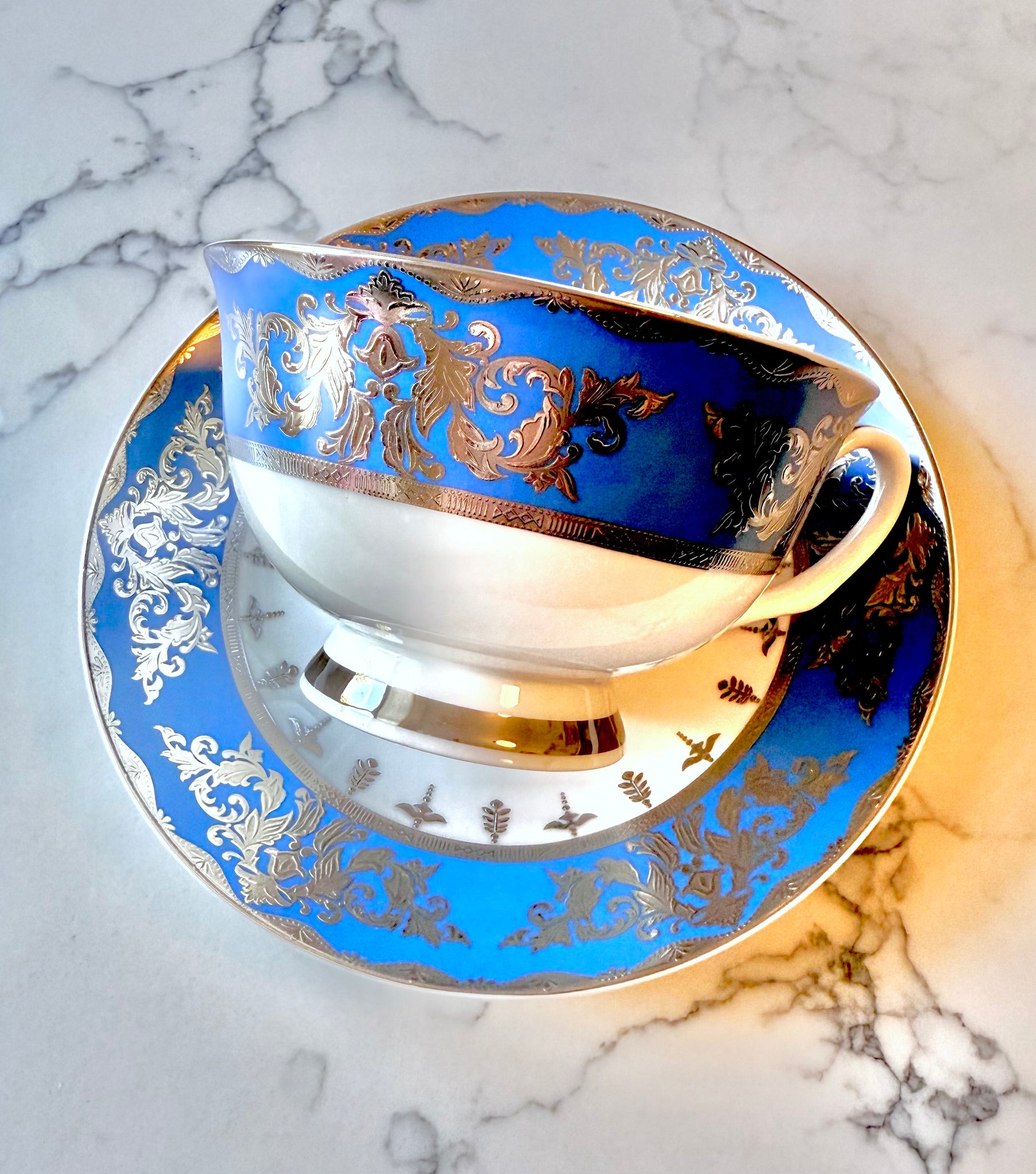 America the Beautiful Madwoman cup and saucer