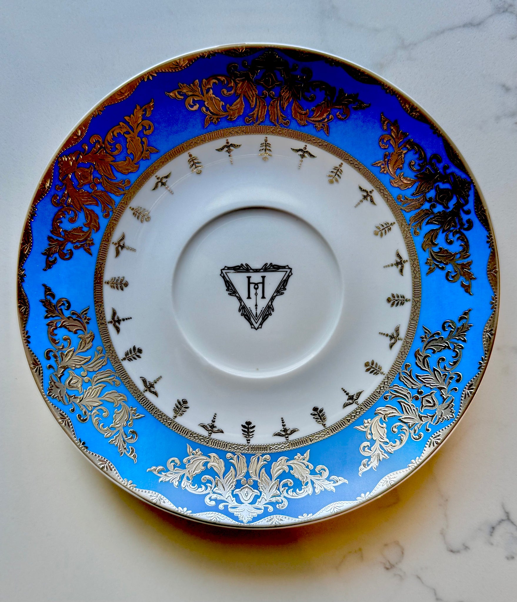 America the Beautiful Madwoman cup and saucer