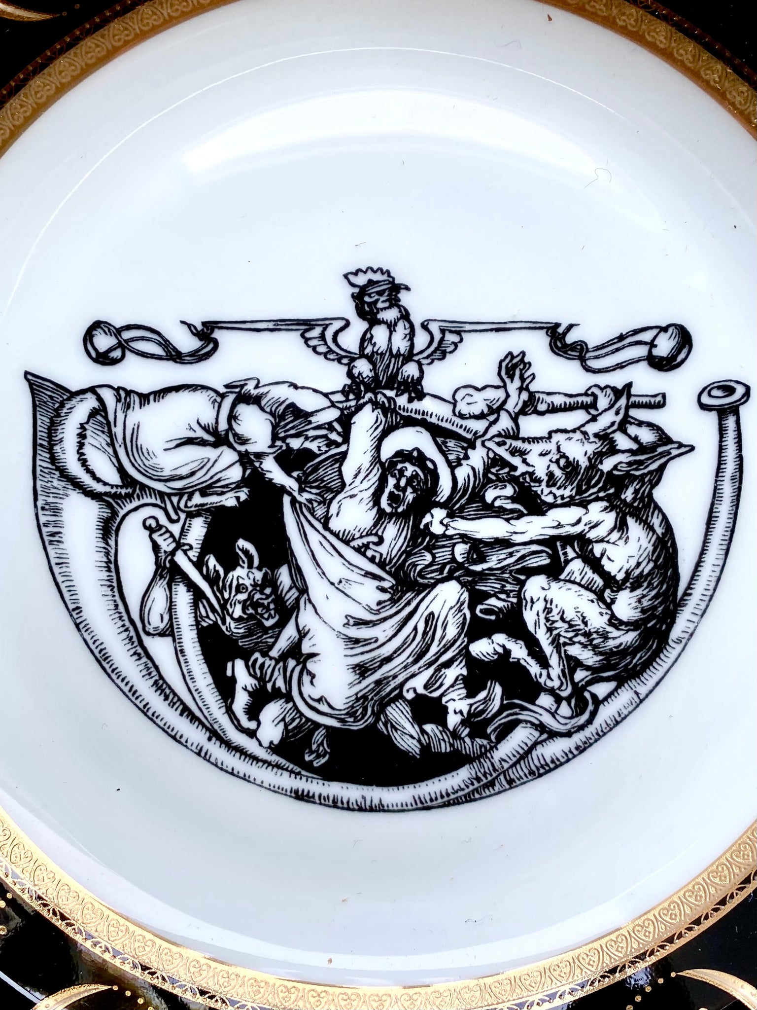 Besieged Salad Plate