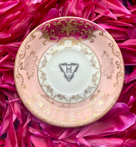 Vintage Tiny and Tainted demitasse cup and saucer