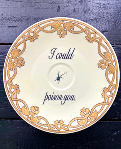 Vintage Poisoner Snack Plate