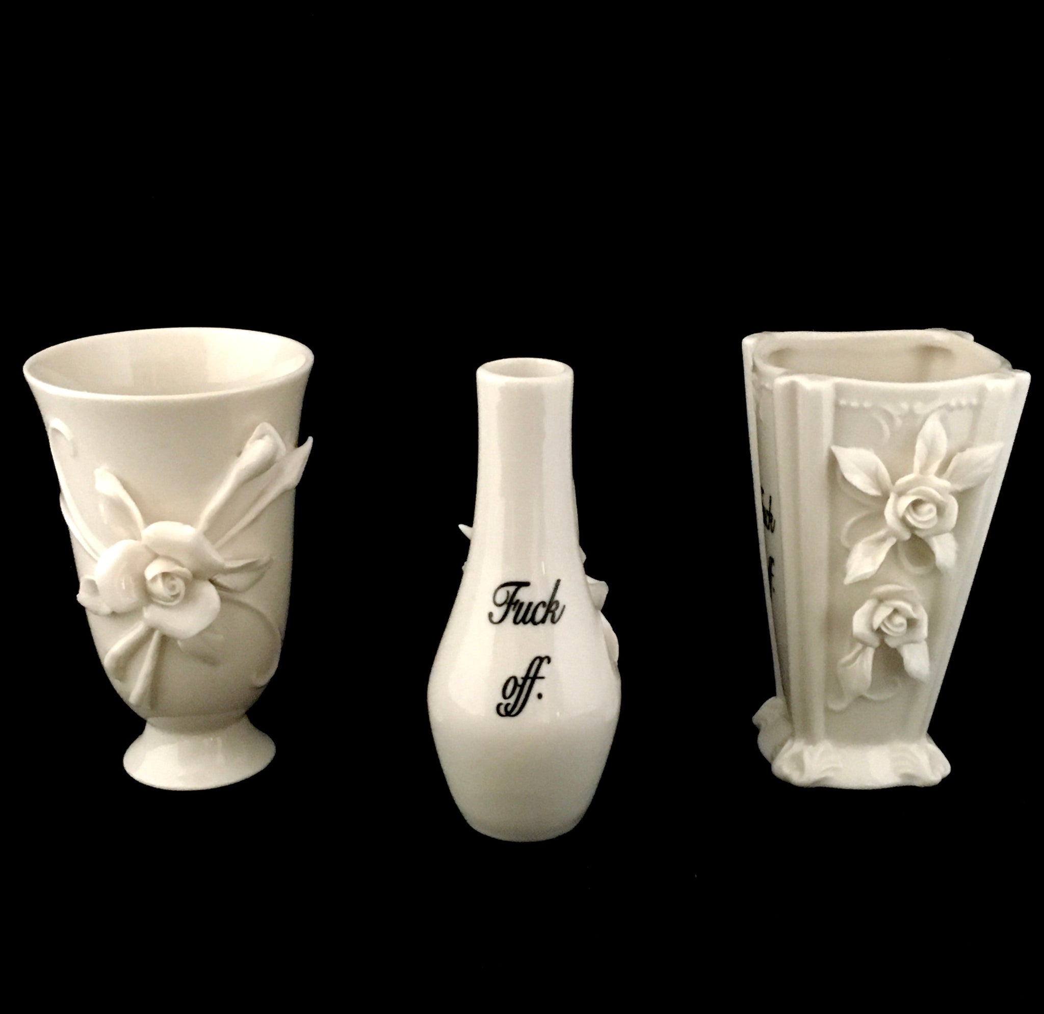 Miniature Fuck off Vases