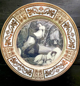 Pre-order: Bear Heist Gold Salad Plate